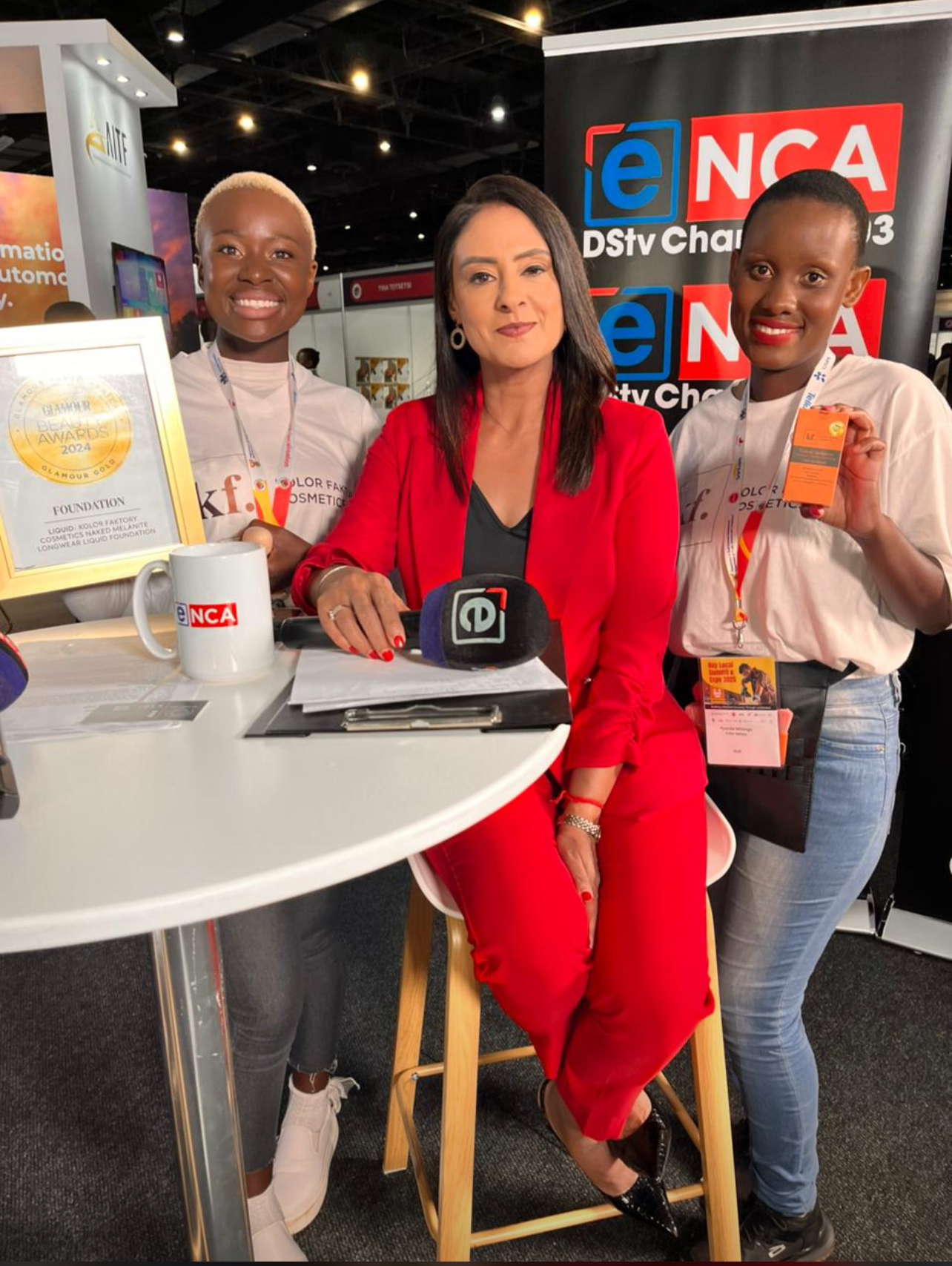 Promotional staff at event